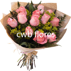 Buquê de rosas cor de rosa
