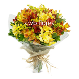 Buquê delicado com flores