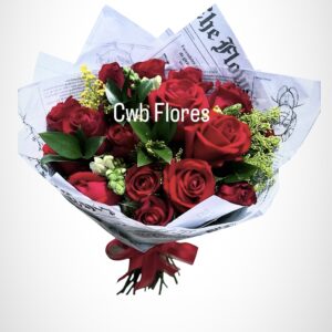Buquê de flores Vermelhas