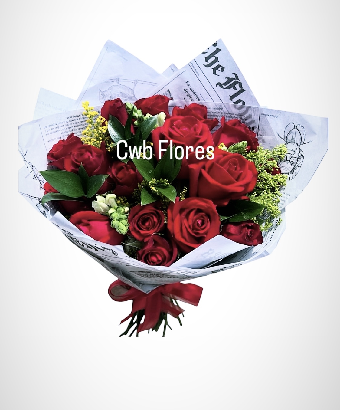 Buquê de flores Vermelhas