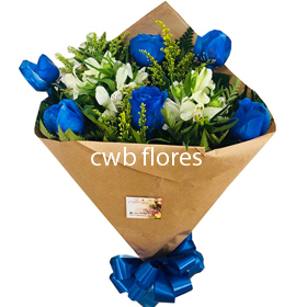 Buqquê de rosas Blue
