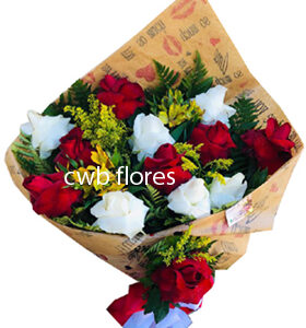 Buquê de Rosas mistas