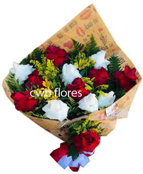 Buquê de Rosas mistas