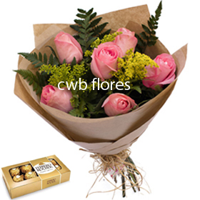 Rosas cor de rosa