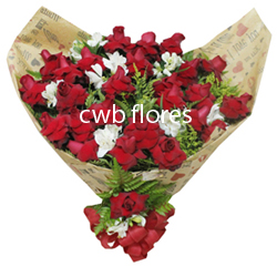Buquê rosas grande