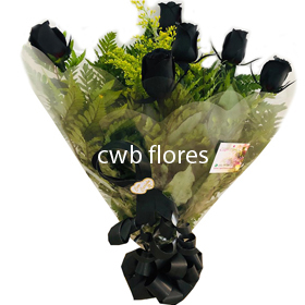 Buquê de rosas  exóticas
