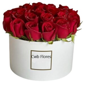 Presente com flores