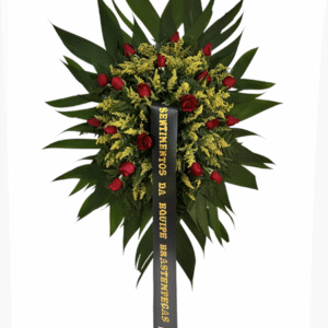 Coroa de Flores com Rosas