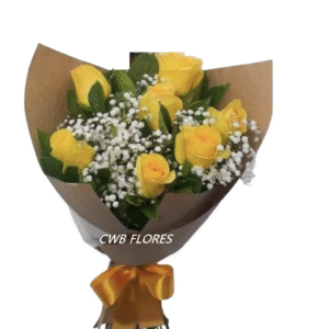 Buquê de Rosas amarelas