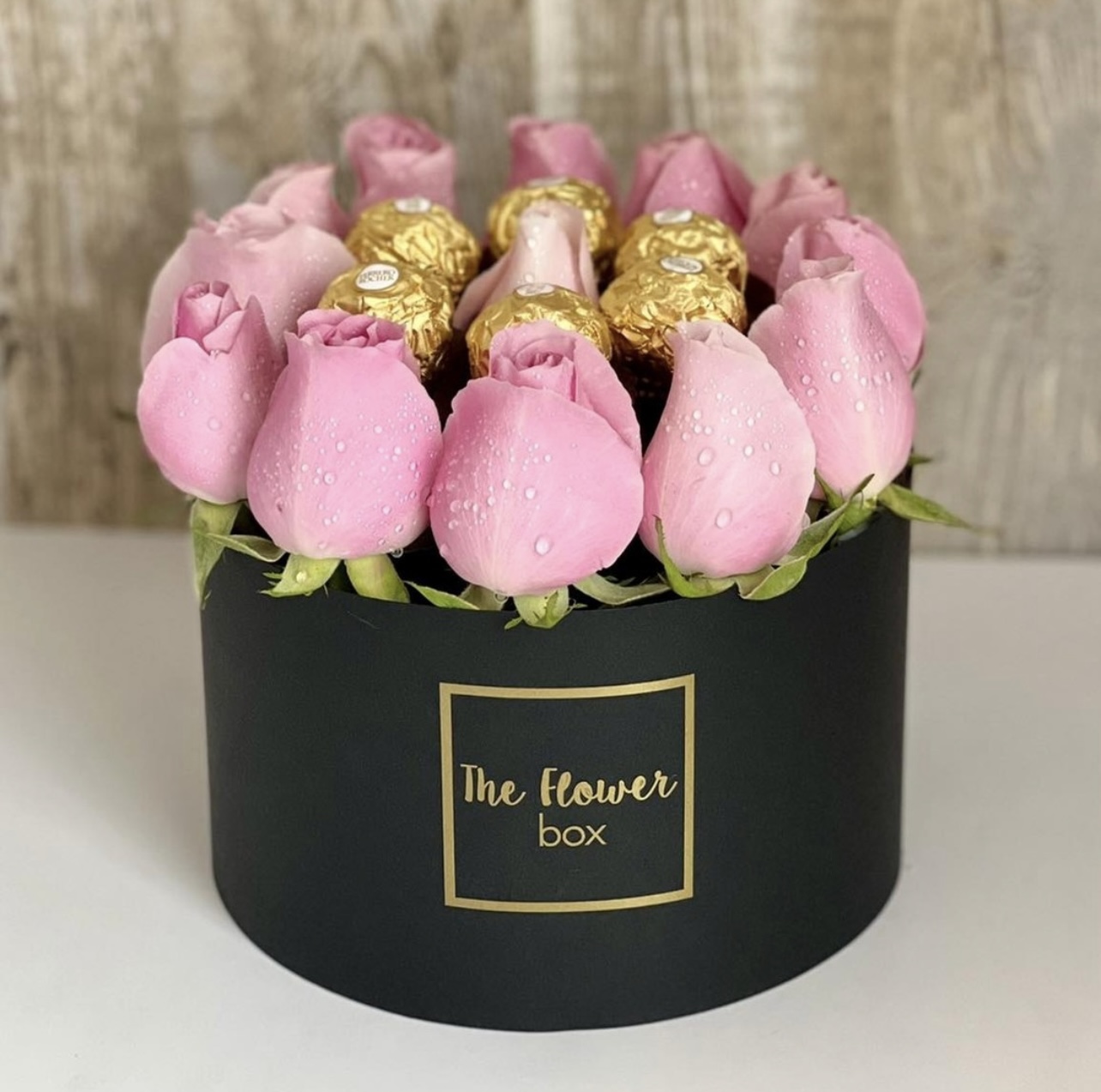 Presente de Aniversário com Flores