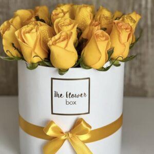 Rosas amarelas para presente