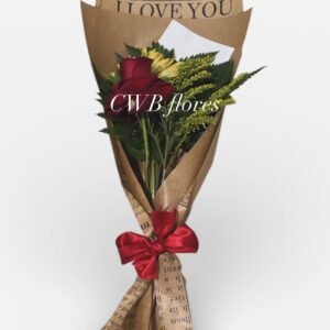 Mini buquê de rosas Curitiba