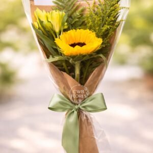 Delicado Buquê de girassol