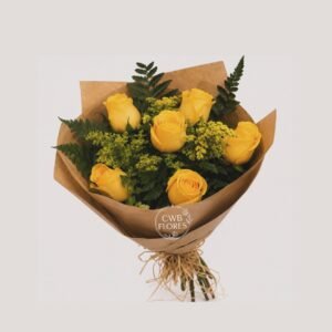 Promoção - Buquê de rosas amarelas